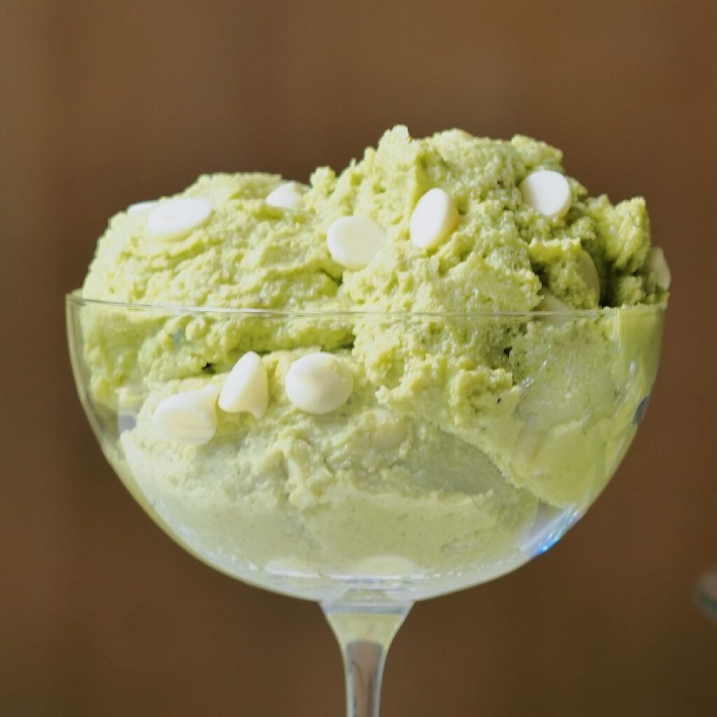 Matcha White Chocolate Cottage Cheese Cookie Dough