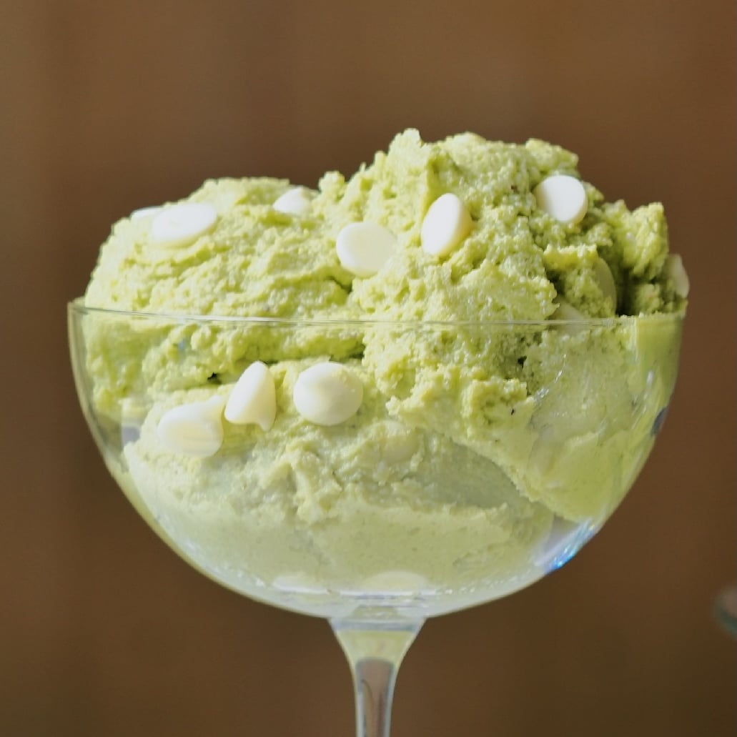 matcha no bake cookie dough