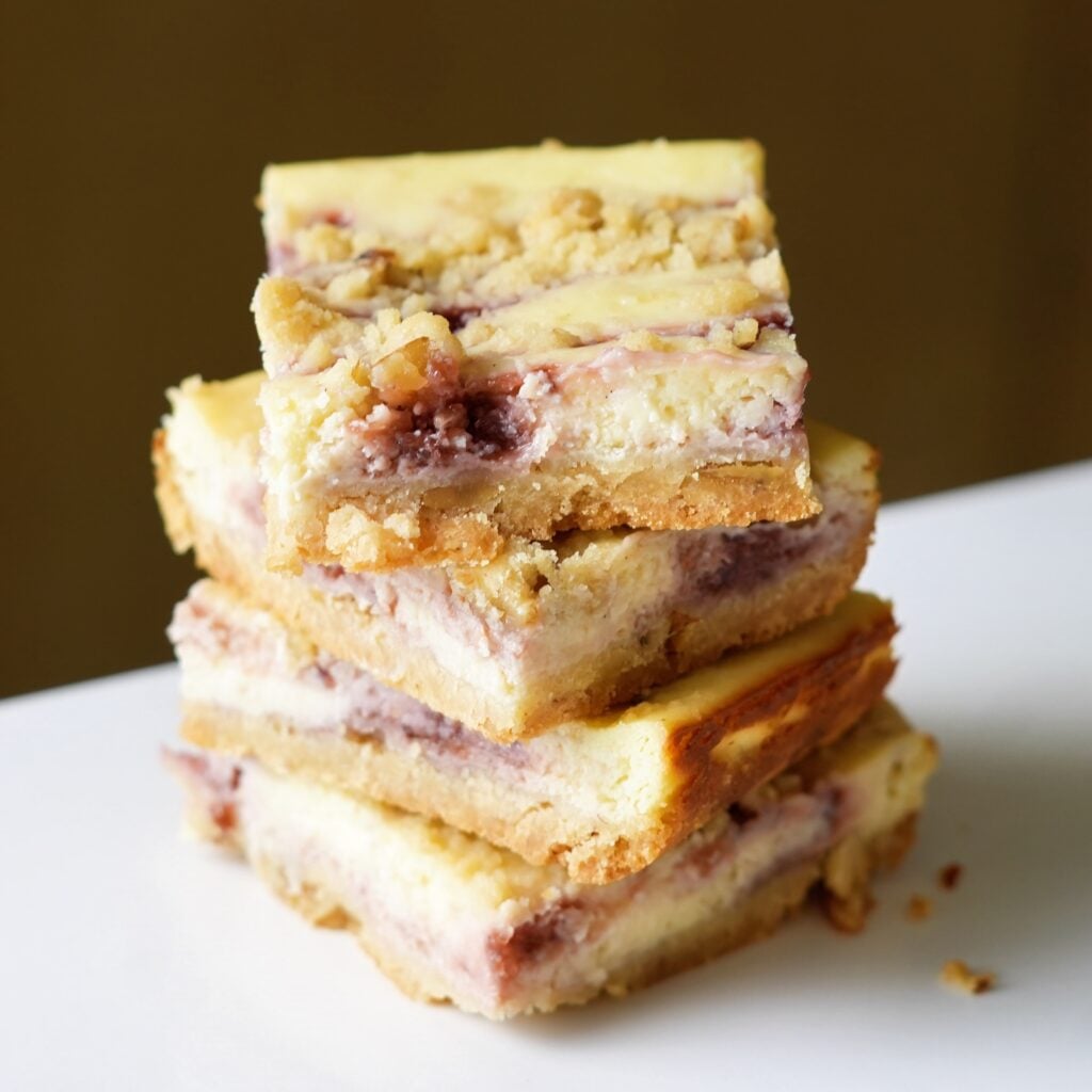 vintage cream cheese jelly bars