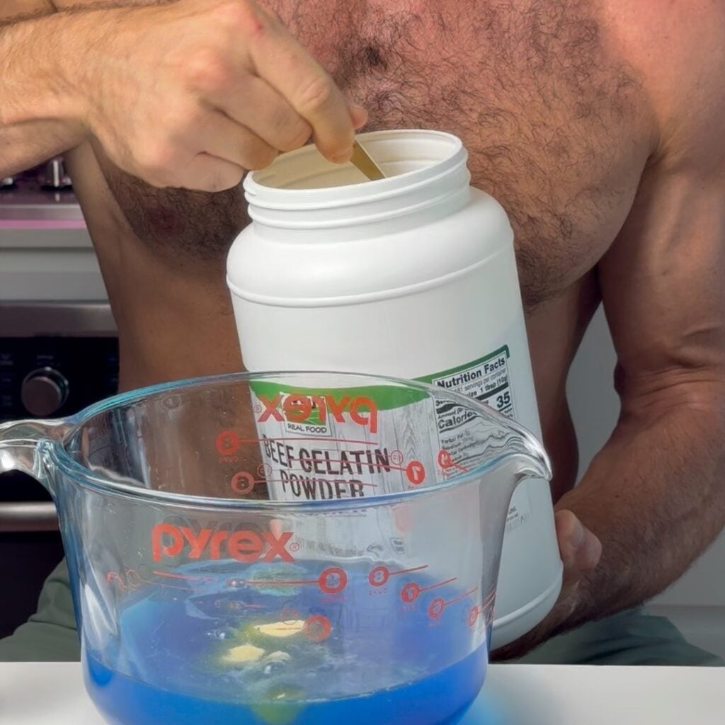 adding beef gelatin