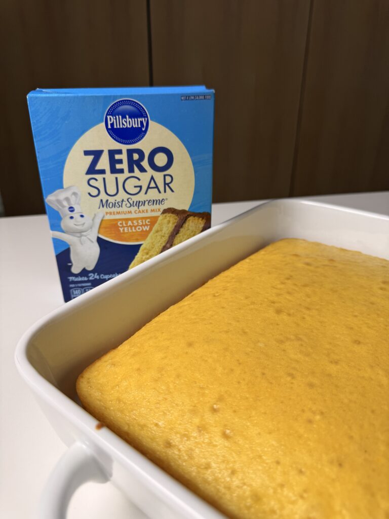 baked cake for cake pop