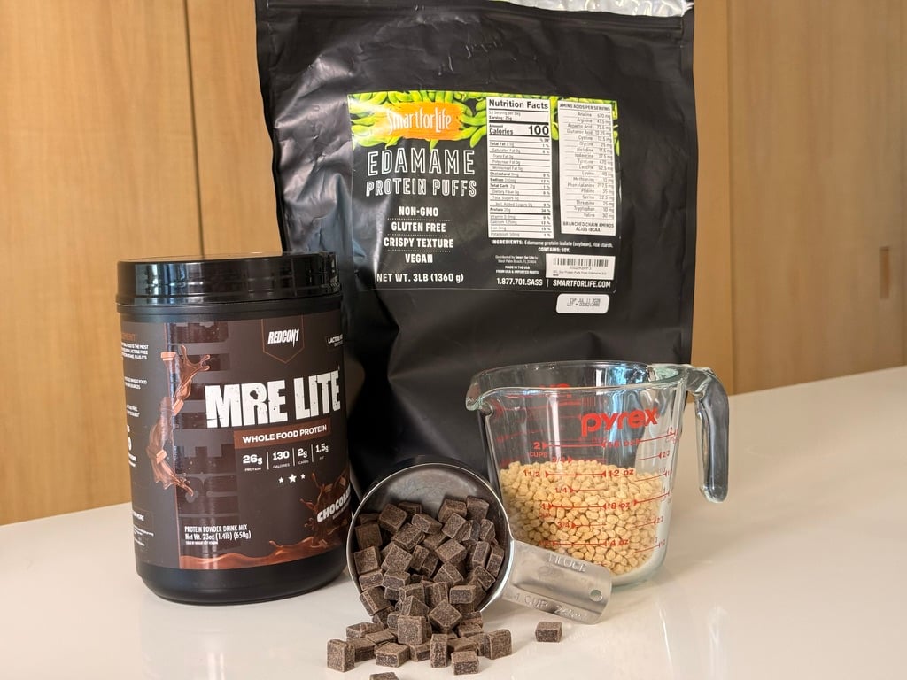 chocolate protein truffle ingredients