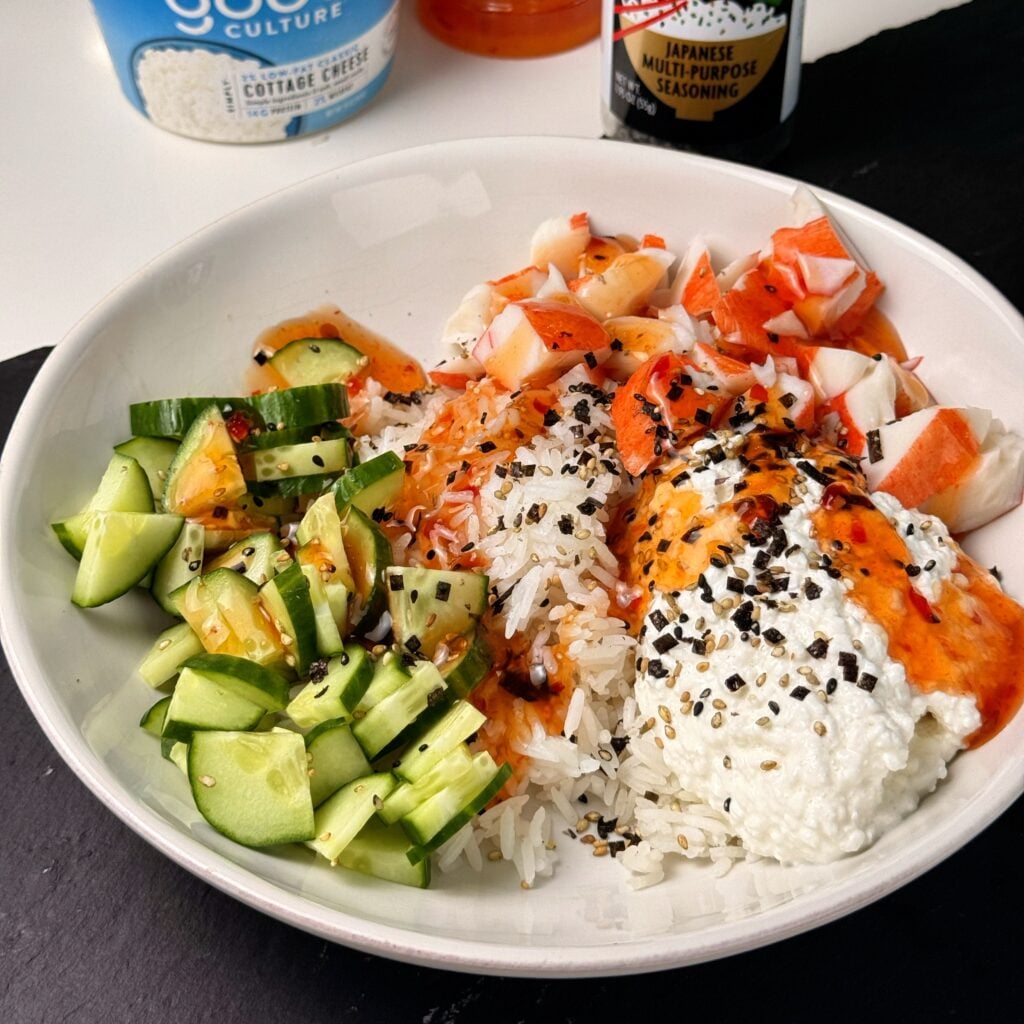 Cottage Cheese Sushi Bowl