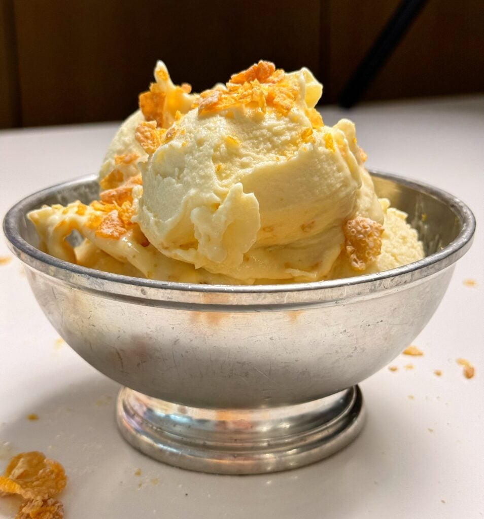 frosted flakes creami in bowl