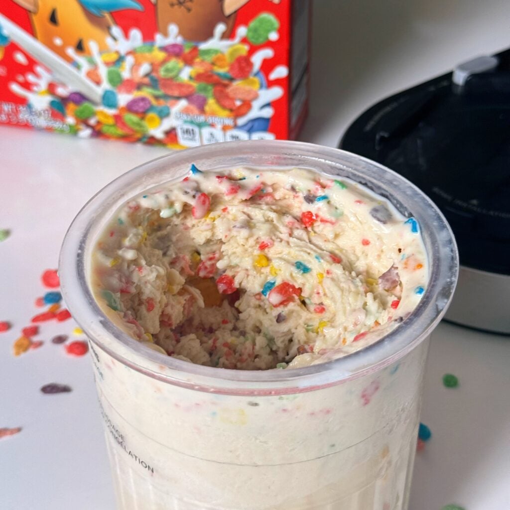 fruity pebbles protein ninja creami