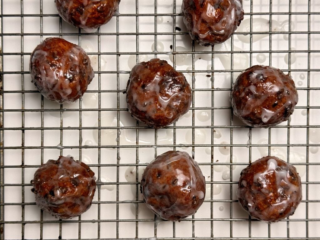 glazed holes cooling