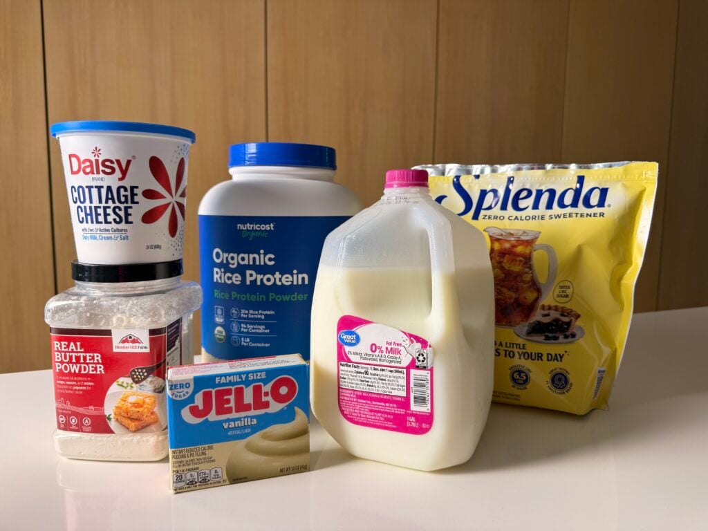 gooey butter cake ninja creami ingredients