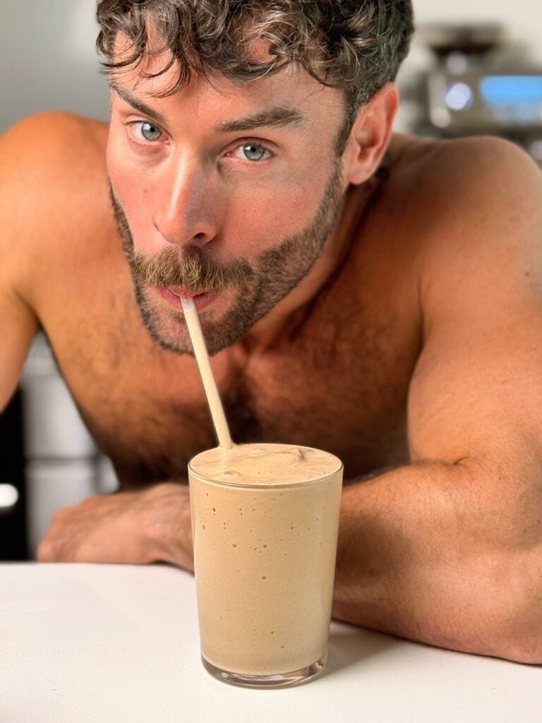 jacob drinking high protein wendys frosty