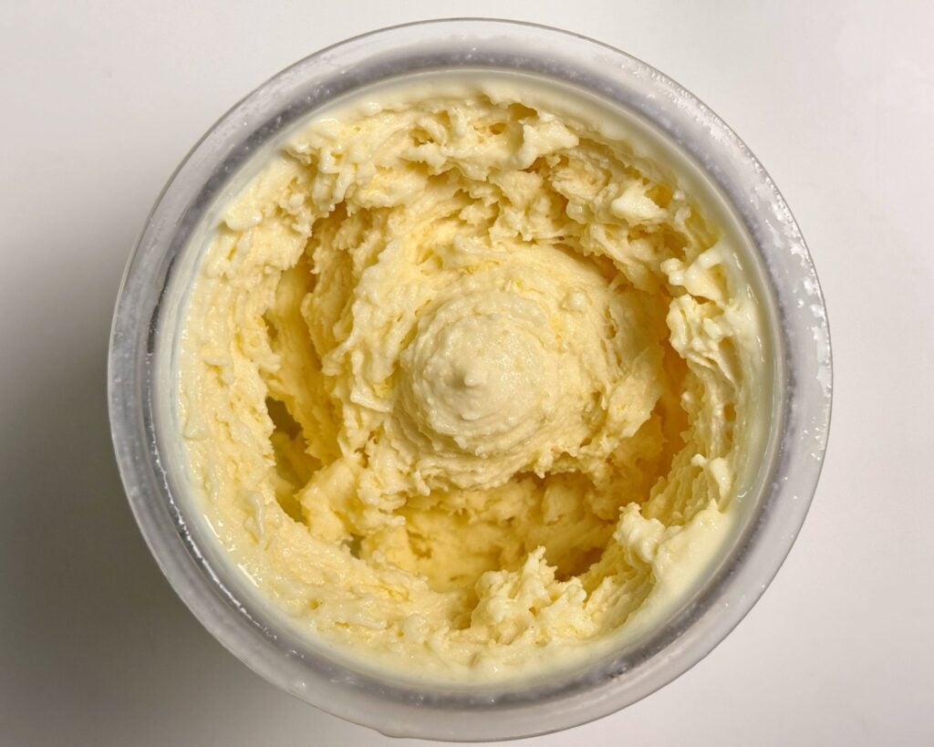 over head gooey butter cake ninja creami