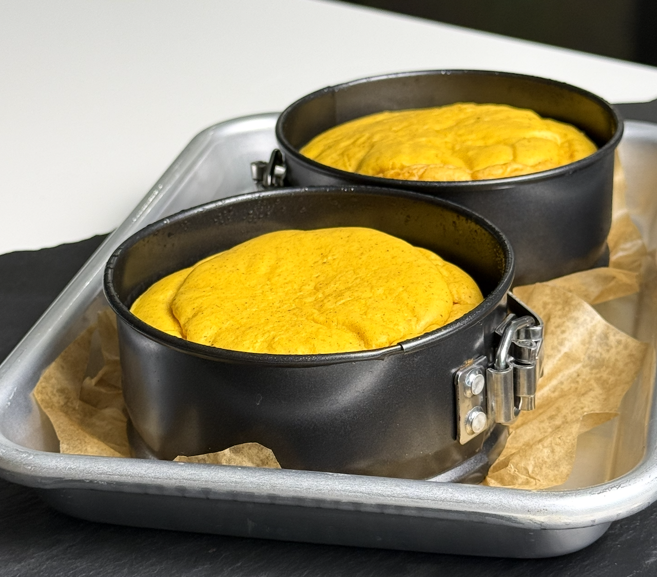 Two 4-inch springform pans for mini cheesecakes