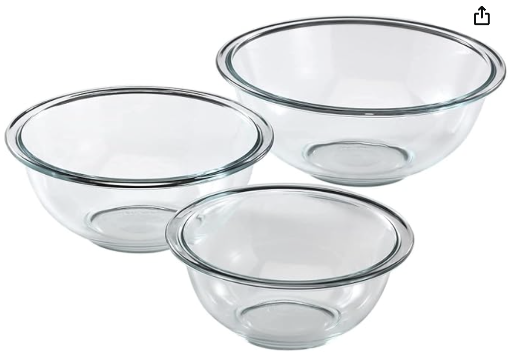 Pyrex Mixing Bowl Set