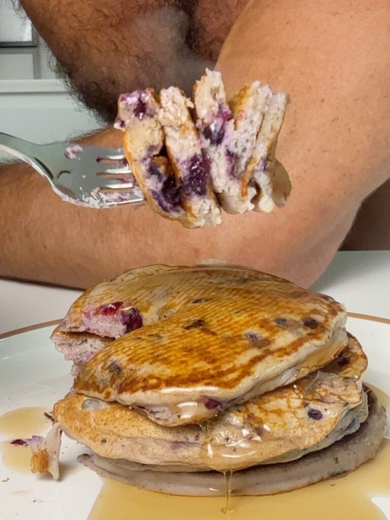 blueberry pancakes
