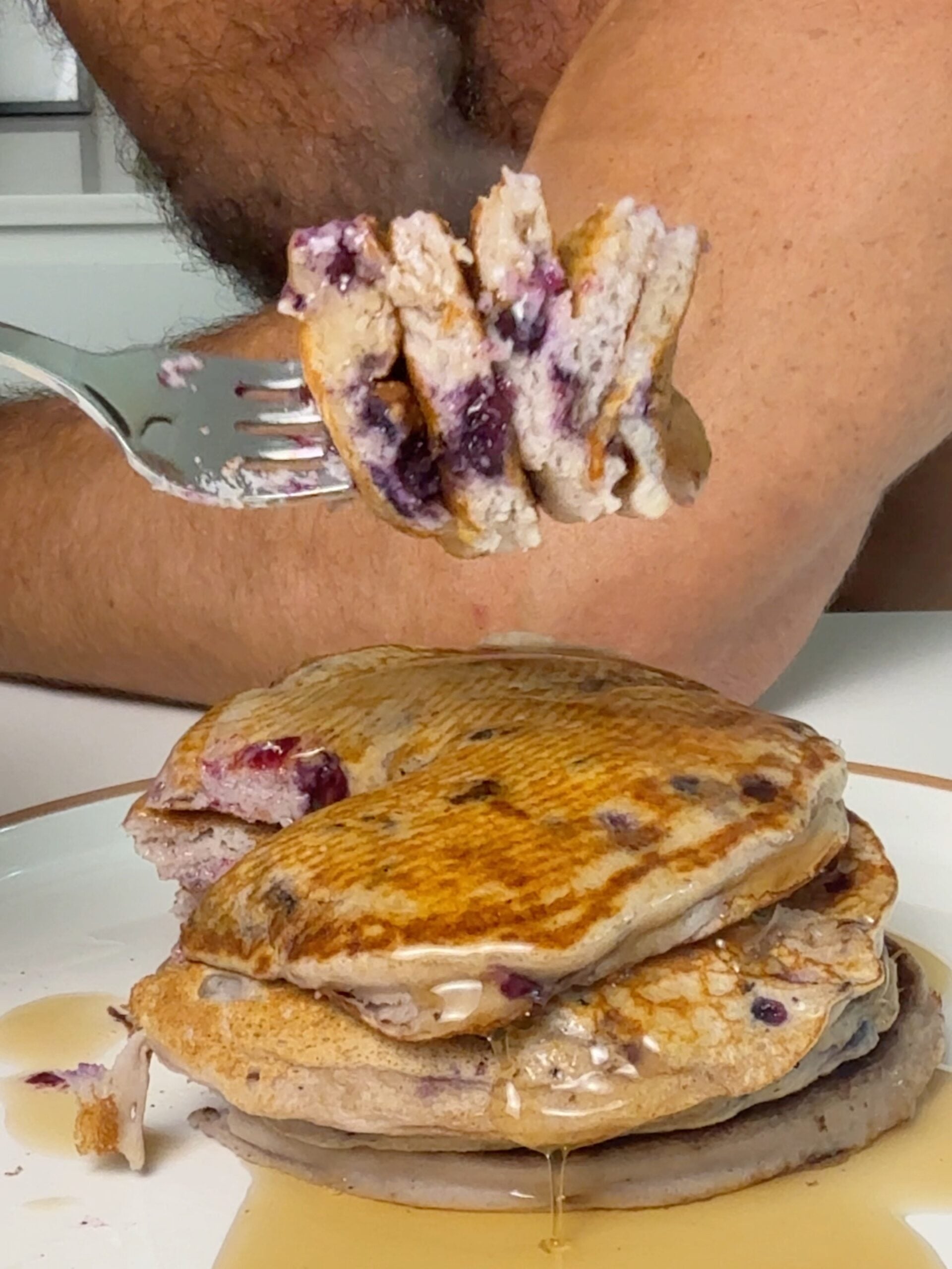 blueberry pancakes