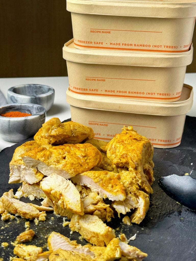 meal prep chicken shawarma meal prep