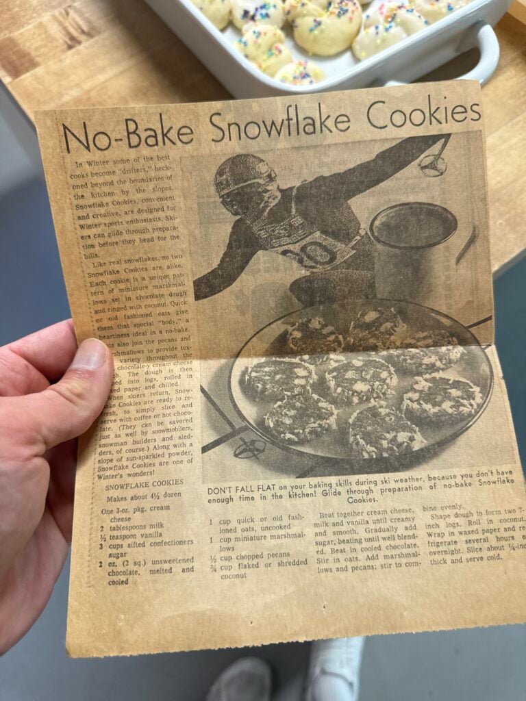 snowflake church window cookie