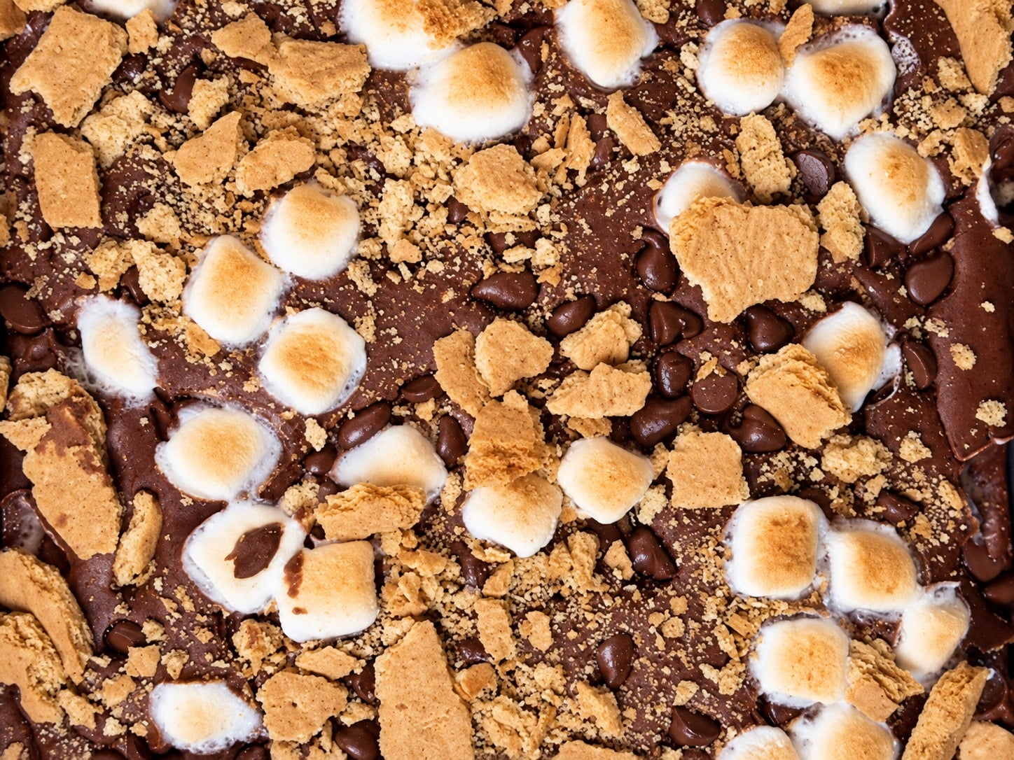 Chocolate Banana S'mores Brownies