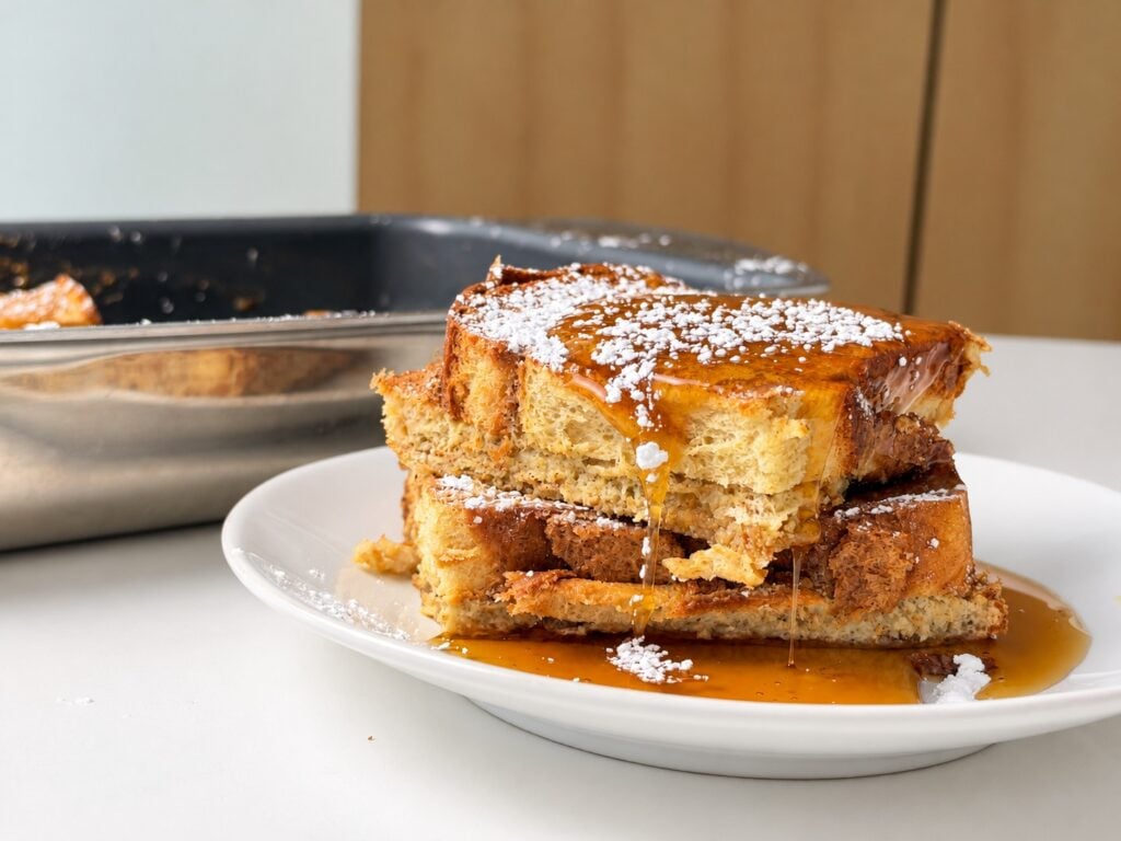 Healthy French Toast Casserole (High-Protein Recipe)