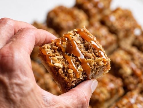 apple oat bar in hand cropped