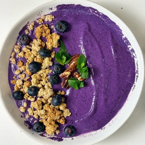 blueberry cobbler smoothie