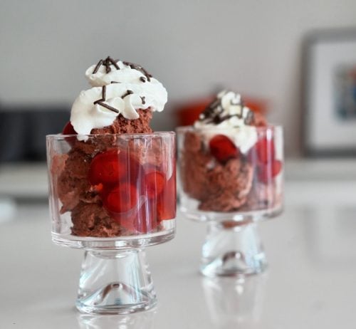 Chocolate Cherry Cheesecake Fluffy Yogurt Two
