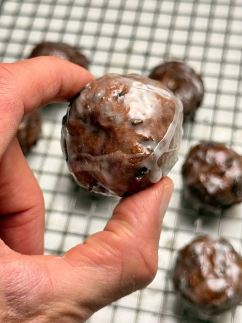 CHOCOLATE DONUT HOLES