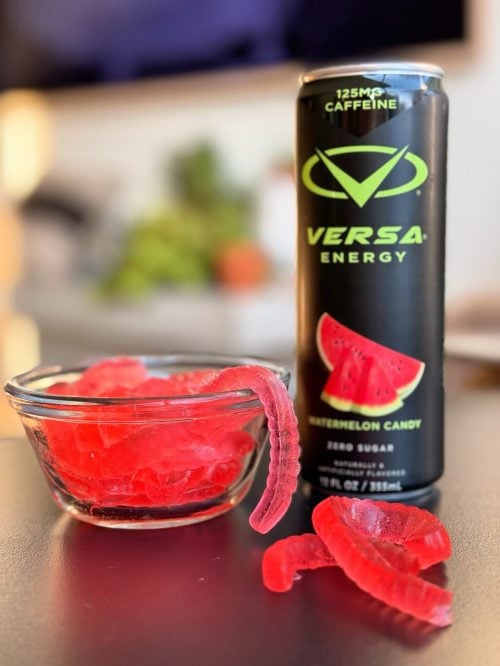 Energy Drink Gummies Close-Up