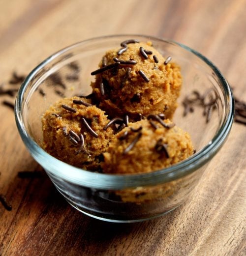 Finished Peanut Butter Cookie Dough