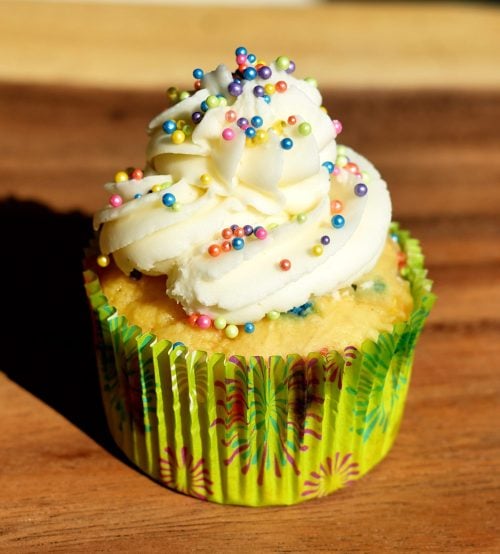 Funfetti Protein Cupcake