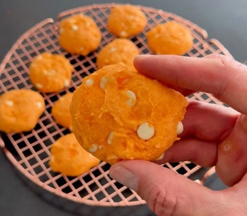 High Protein Orange Cookies Batch