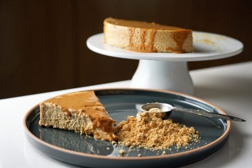 high protein peanut butter cheesecake