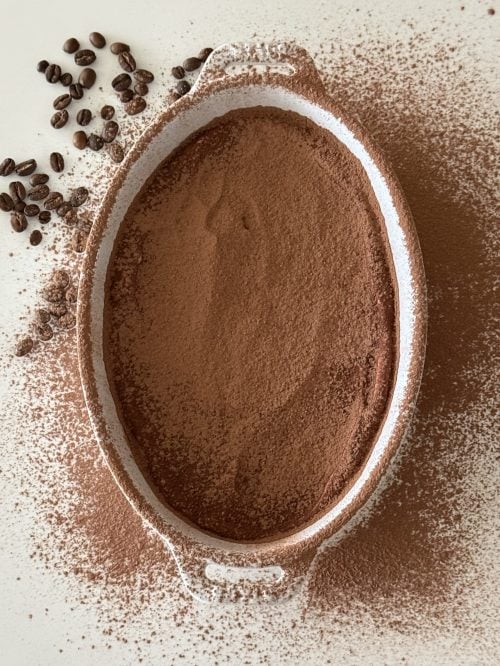 Tiramisu Overnight Oats with Cocoa